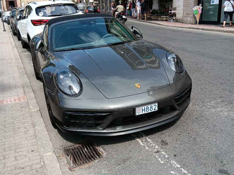 Porsche 911 spotted in Taggia