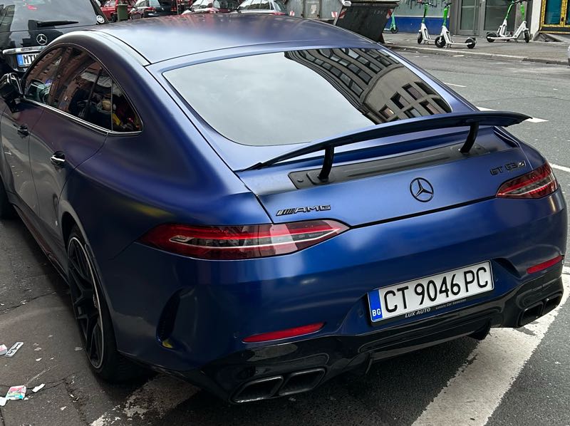 Mercedes-Benz GT 63 S spotted in Frankfurt am Main