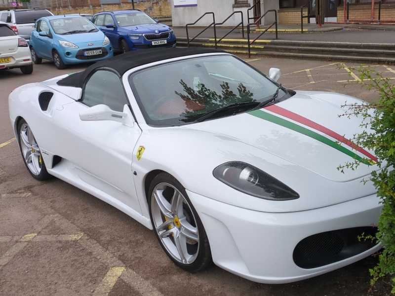 Ferrari F430 Spider spotted in Gloucester