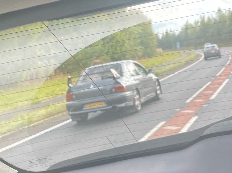 Mitsubishi Lancer Evolution (1999) spotted in Stockport, United Kingdom
