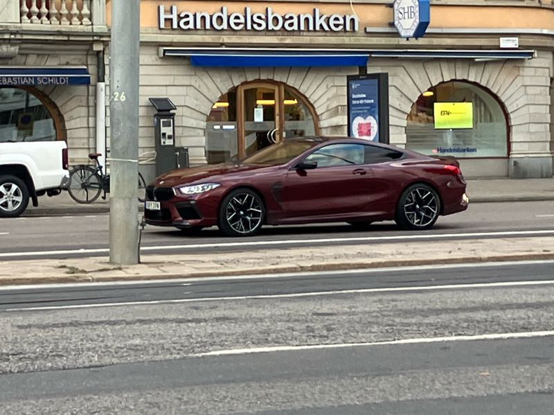 BMW M8 (2020) spotted in Stockholm, Sweden