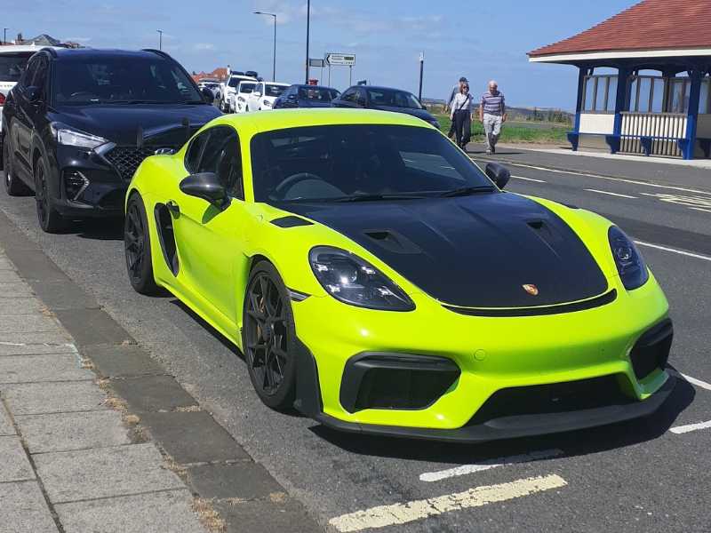 Porsche Cayman GT4 spotted in Scarborough