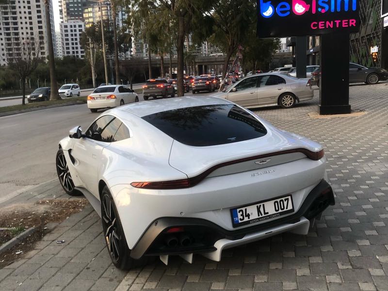 Aston Martin Vantage spotted in Adana