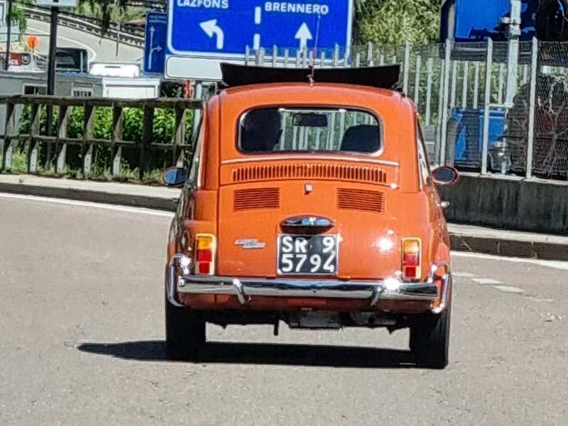 Fiat 500 spotted in Terni