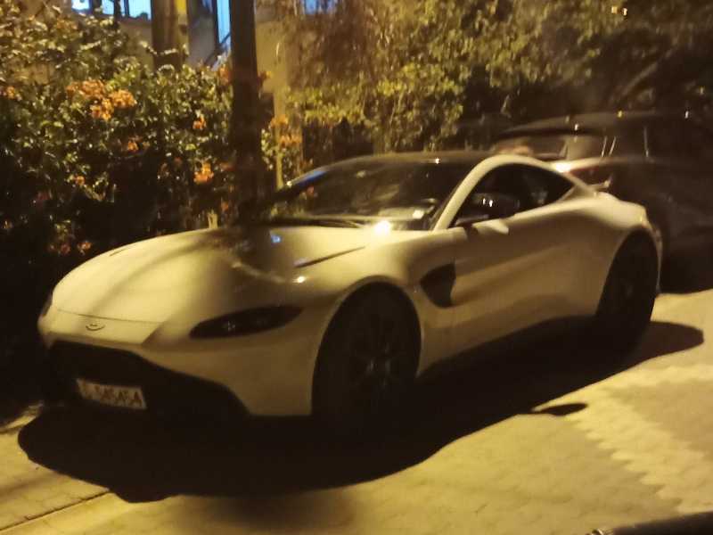 Aston Martin Vantage spotted in Boğazlıyan