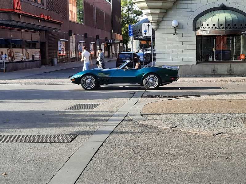 Chevrolet Corvette (1971) spotted in Gävle, Sweden
