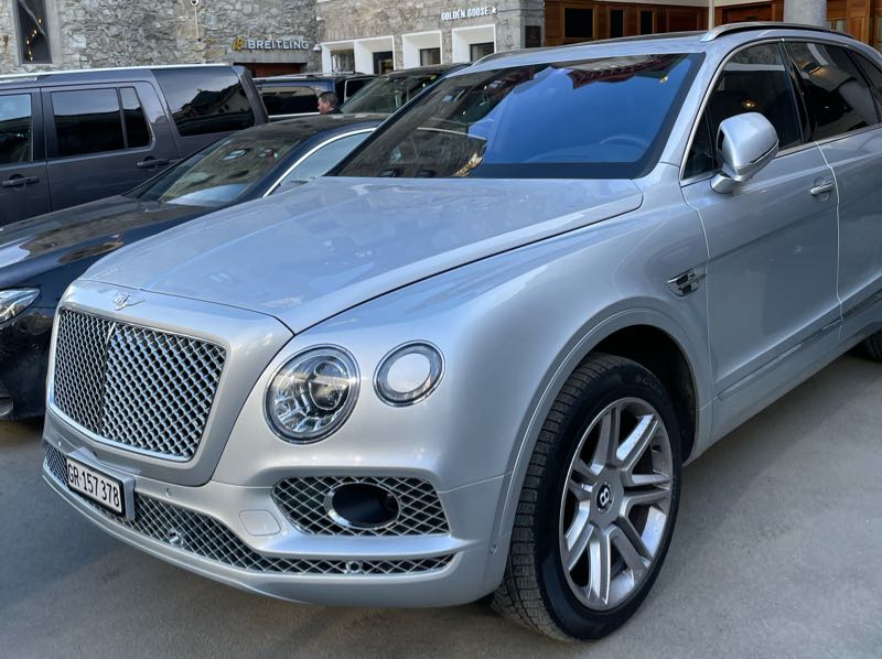 Bentley Bentayga (2021) spotted in St. Moritz, Switzerland