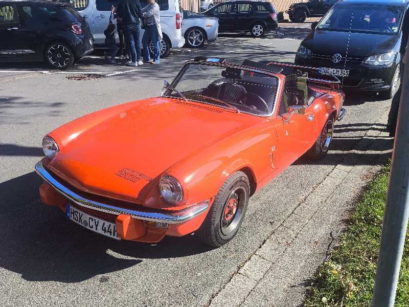 Triumph Spitfire spotted in Arnsberg