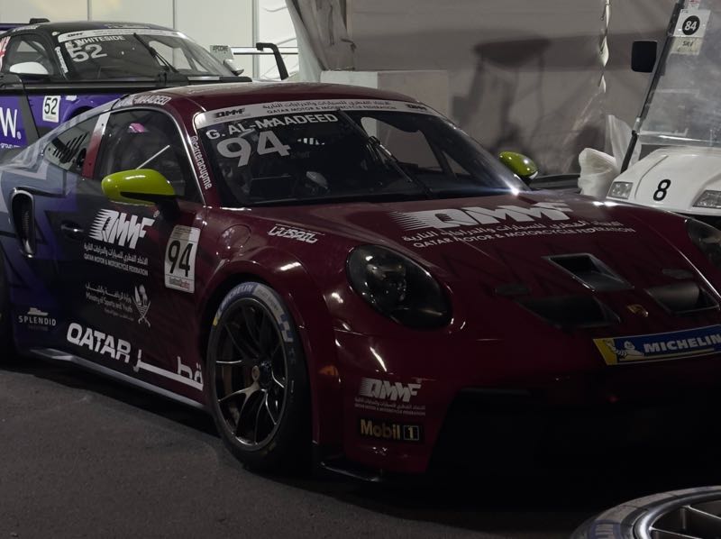 Porsche 911 GT3 Cup spotted in Lusail