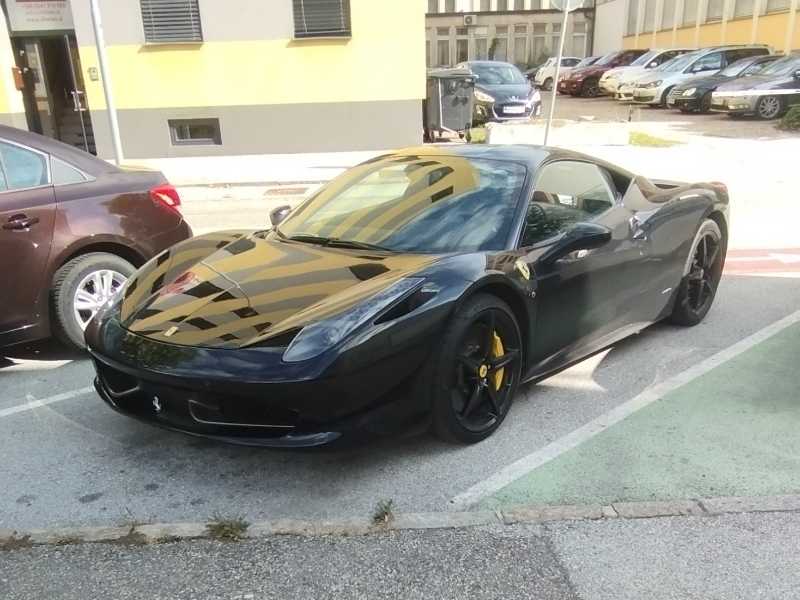 Ferrari 458 Italia spotted in Maribor