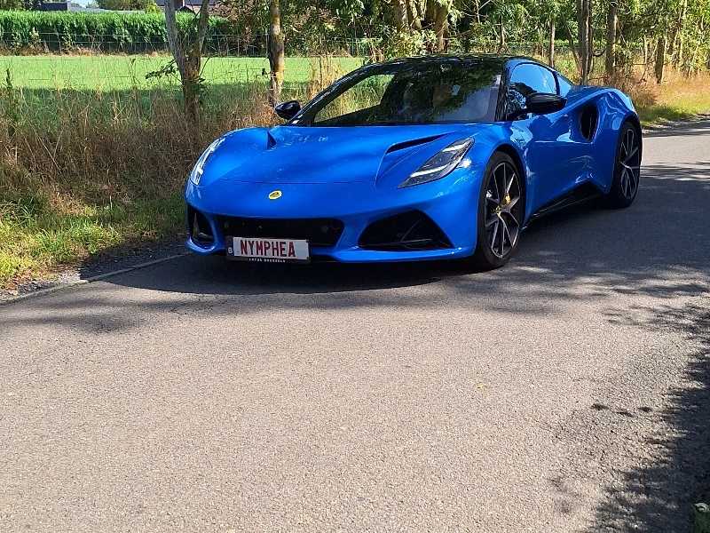 Lotus Emira spotted in Lierneux