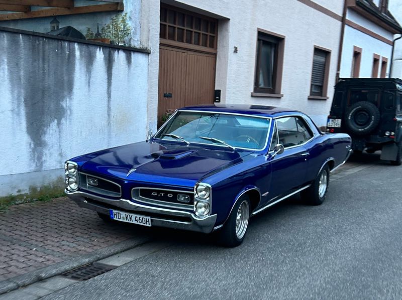 Pontiac GTO spotted in Mannheim