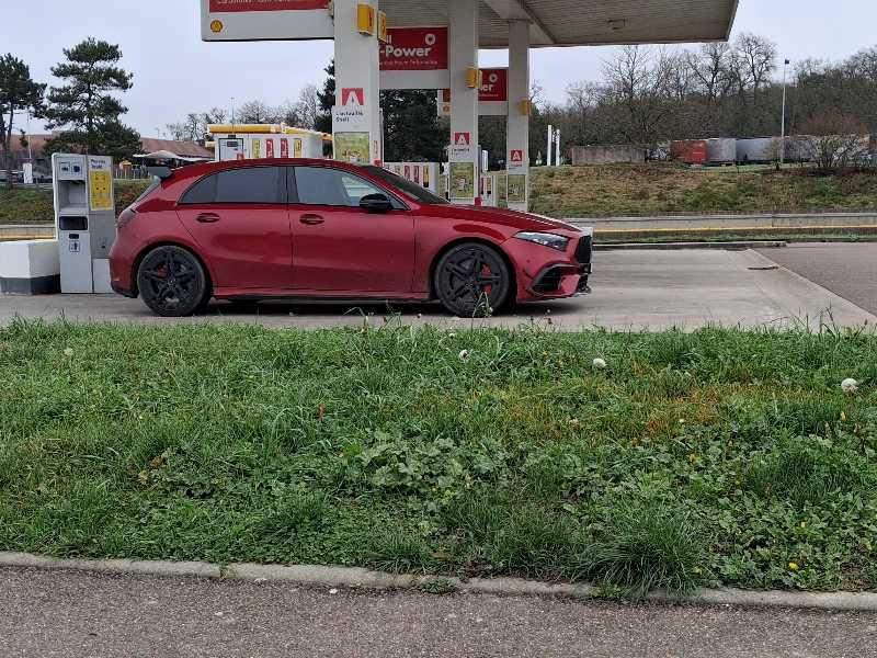 Mercedes-Benz A-Class AMG spotted in Nemours