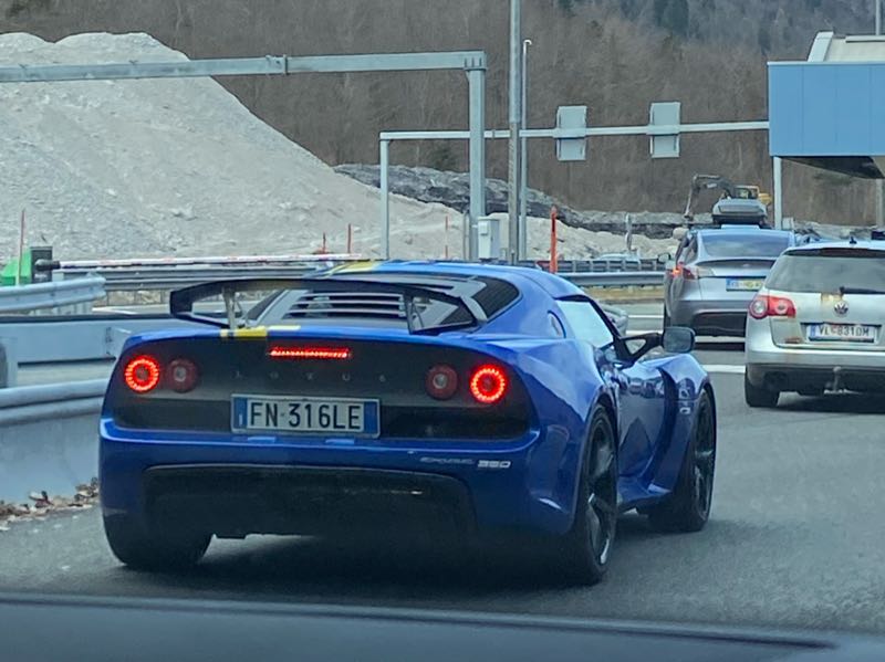 Lotus Exige spotted in Novalja