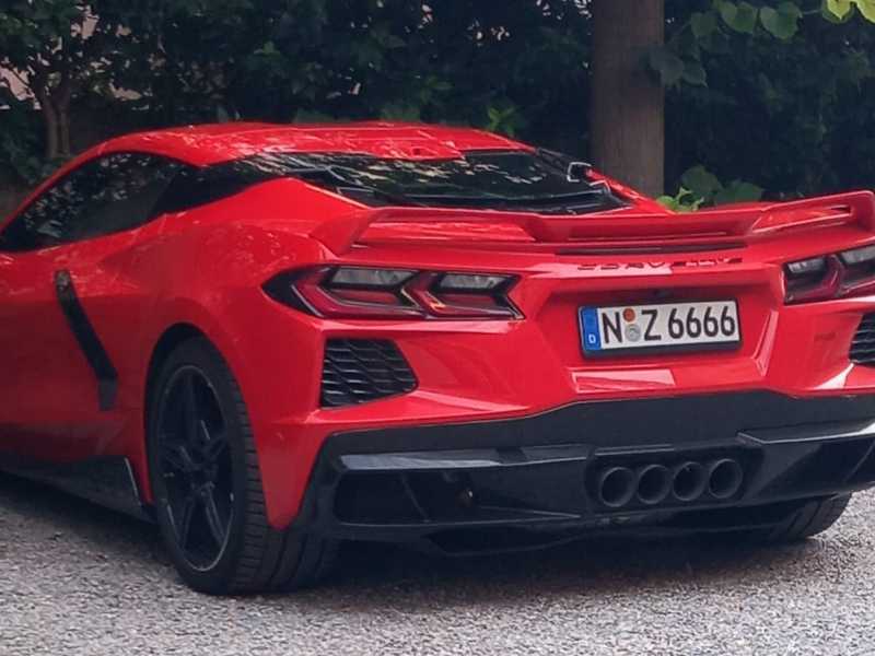 Chevrolet Corvette Stingray (2020) spotted in Desenzano del Garda, Italy