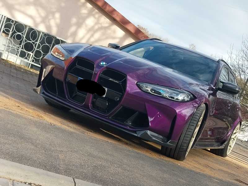 BMW iX M60 spotted in Pforzheim