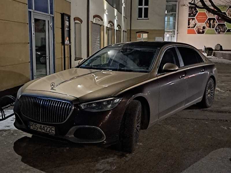 Mercedes-Benz S-Class spotted in Bełchatów