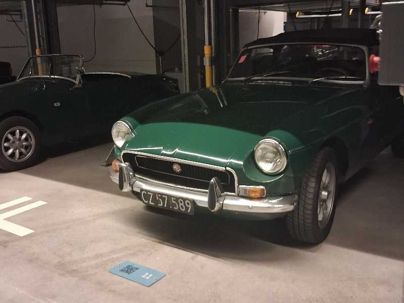 MG MGB Roadster spotted in Copenhagen