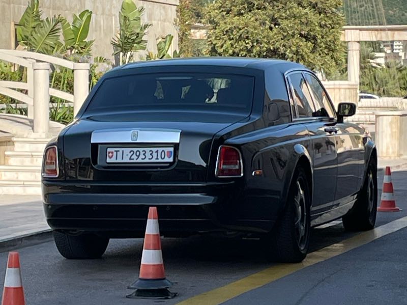 Rolls-Royce Ghost spotted in Budva