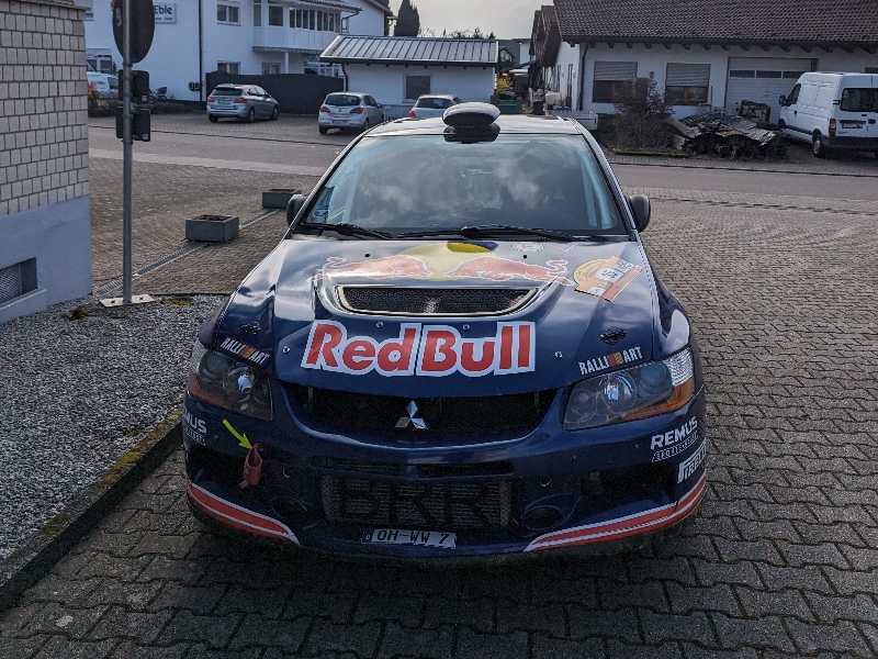 Mitsubishi Lancer Evolution spotted in Lahr