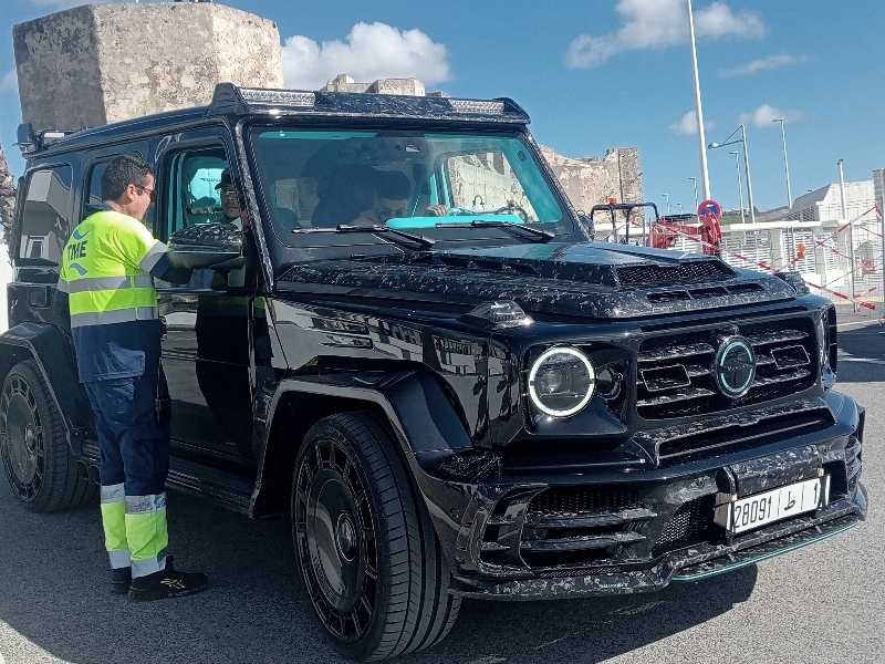 Mercedes-Benz G-Class spotted in Algeciras