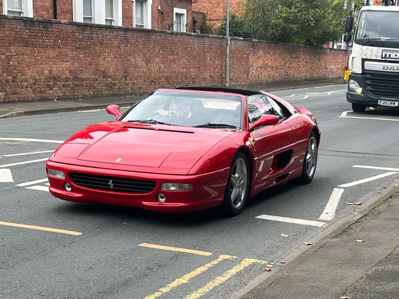 Ferrari F355 spotted in Worcester