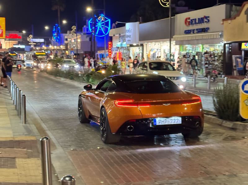 Aston Martin DB11 spotted in Paralímni