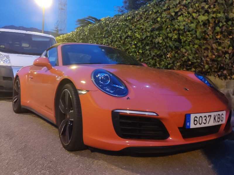 Porsche 911 spotted in Barcelona
