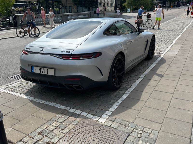 Mercedes-Benz AMG GT 63 (2022) spotted in Västerås, Sweden