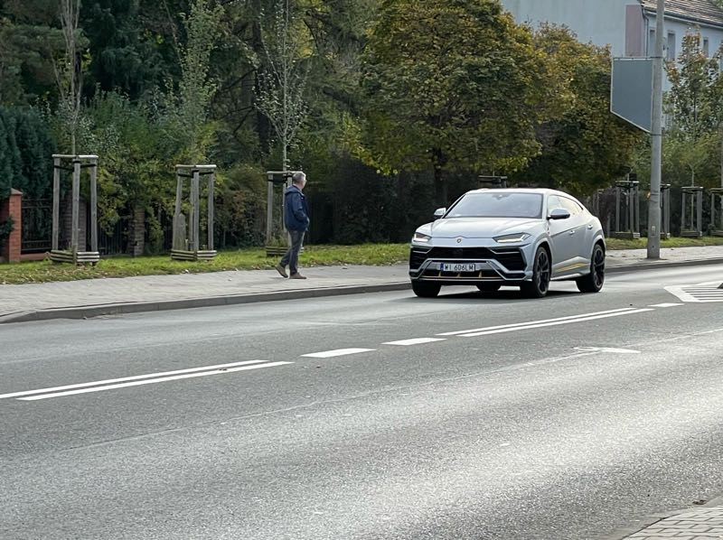 Lamborghini Urus spotted in Gliwice