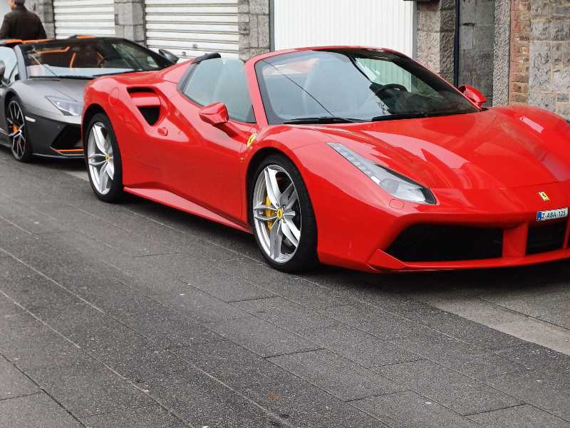 Ferrari 488 Spider spotted in Liège