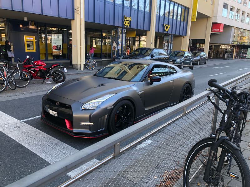Nissan GT-R spotted in Innsbruck