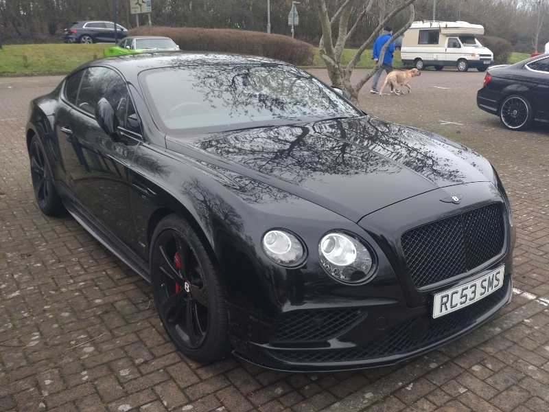 Bentley Continental GT spotted in Portsmouth