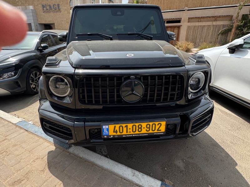 Mercedes-Benz G-Class spotted in Eilat