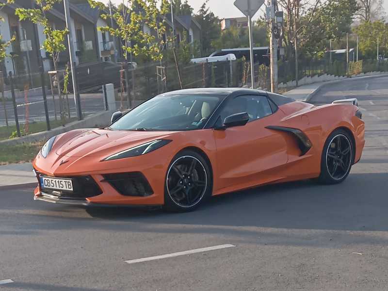 Chevrolet Corvette (2020) spotted in Sofia, Bulgaria