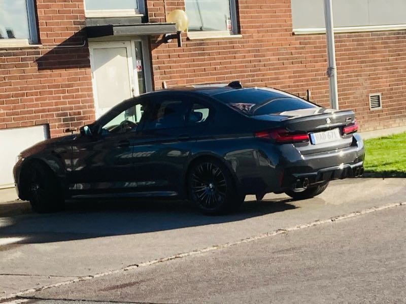 BMW M5 spotted in Kalmar