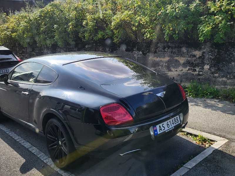 Bentley Continental GT spotted in Jørpeland