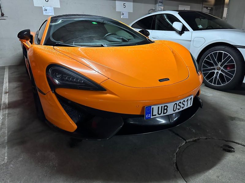 McLaren 570S spotted in Bern
