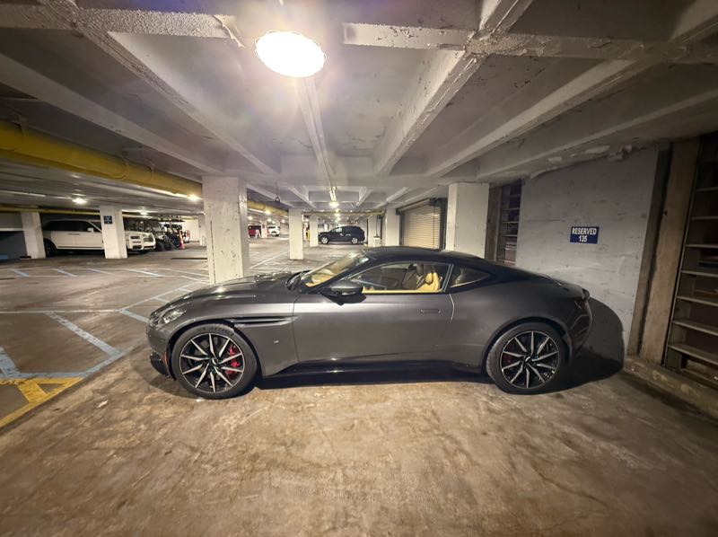 Aston Martin DB11 spotted in New Orleans