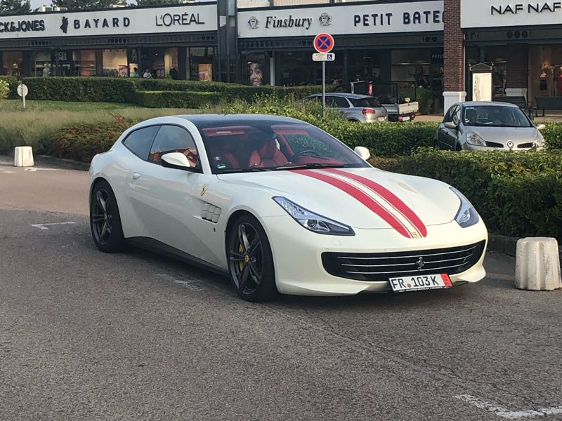 Ferrari GTC4Lusso spotted in Troyes