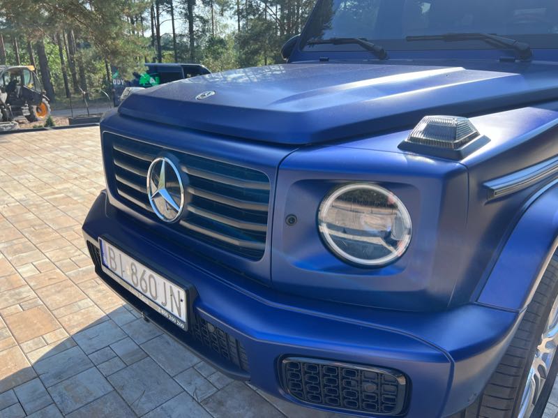 Mercedes-Benz G-Class spotted in Łomża