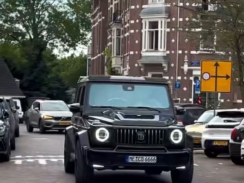 Mercedes-Benz G-Class spotted in Purmerend