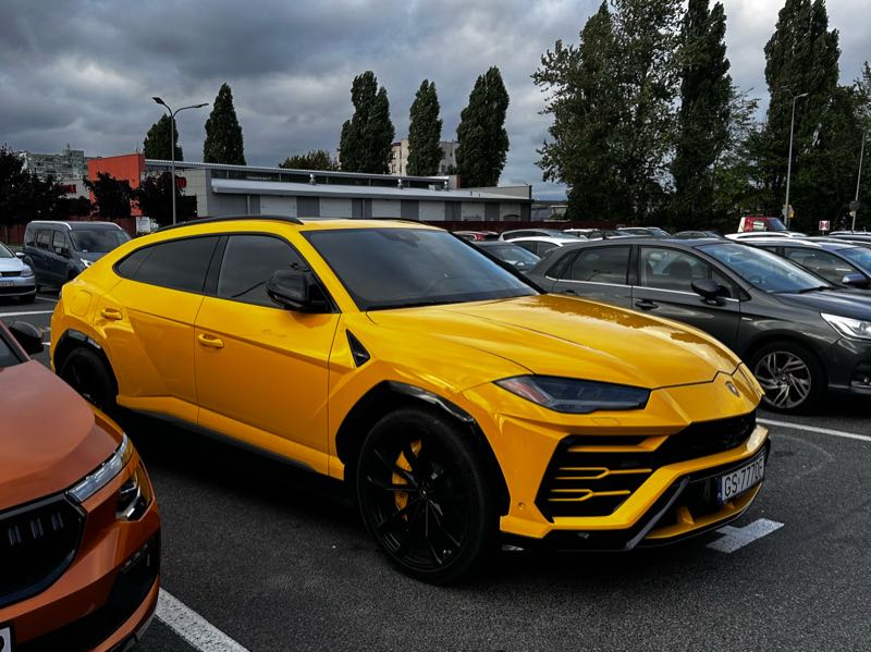 Lamborghini Urus spotted in Słupsk