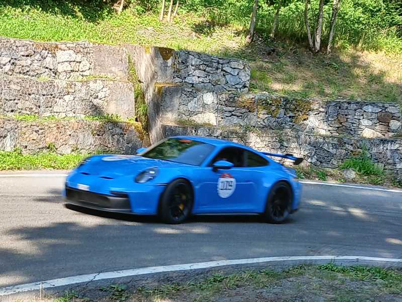 Porsche 911 GT3 (2021) spotted in Courmayeur, Italy