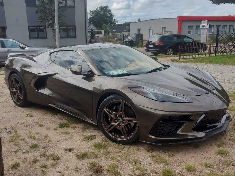 Chevrolet Corvette spotted in Szczecinek