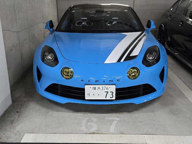 Alpine A110 (2020) spotted in Yokohama, Japan