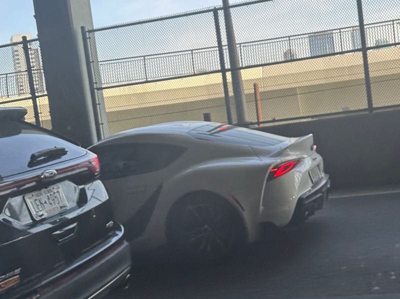 Toyota Supra (2020) spotted in New York City, United States