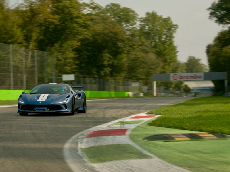 Ferrari F8 Tributo spotted in Monza
