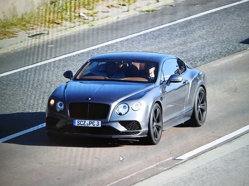 Bentley Continental GT (2016) spotted in Frankfurt am Main, Germany