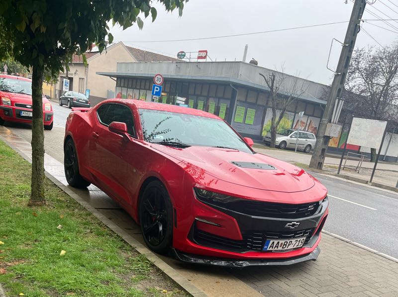Chevrolet Camaro ZL1 spotted in Kecskemét